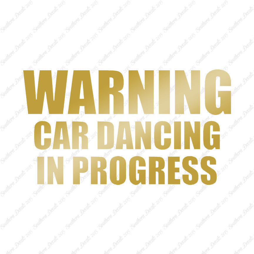 Car Dancing In Progress