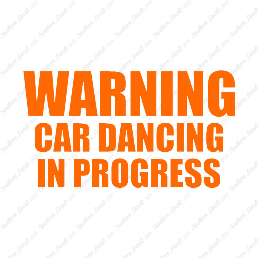 Car Dancing In Progress