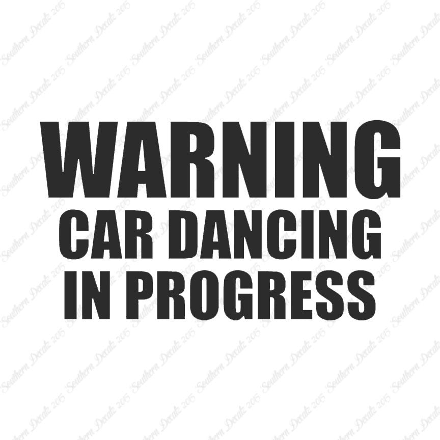 Car Dancing In Progress