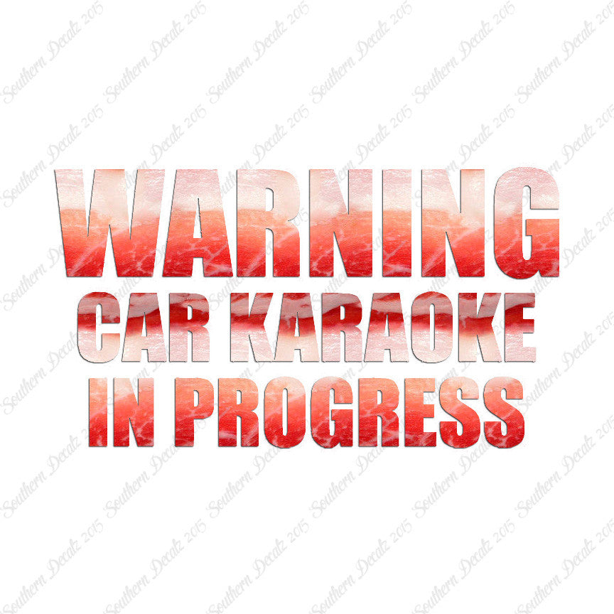 Car Karaoke In Progress