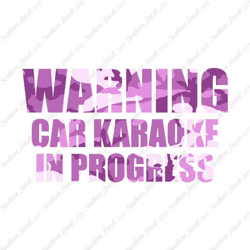 Car Karaoke In Progress