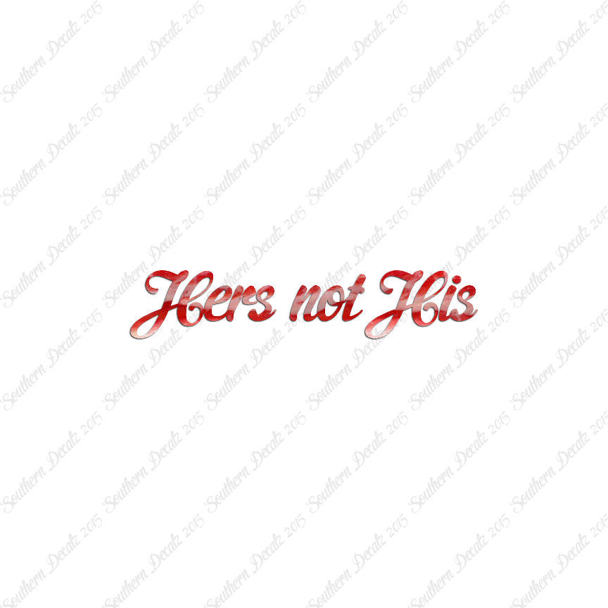 Hers Not His