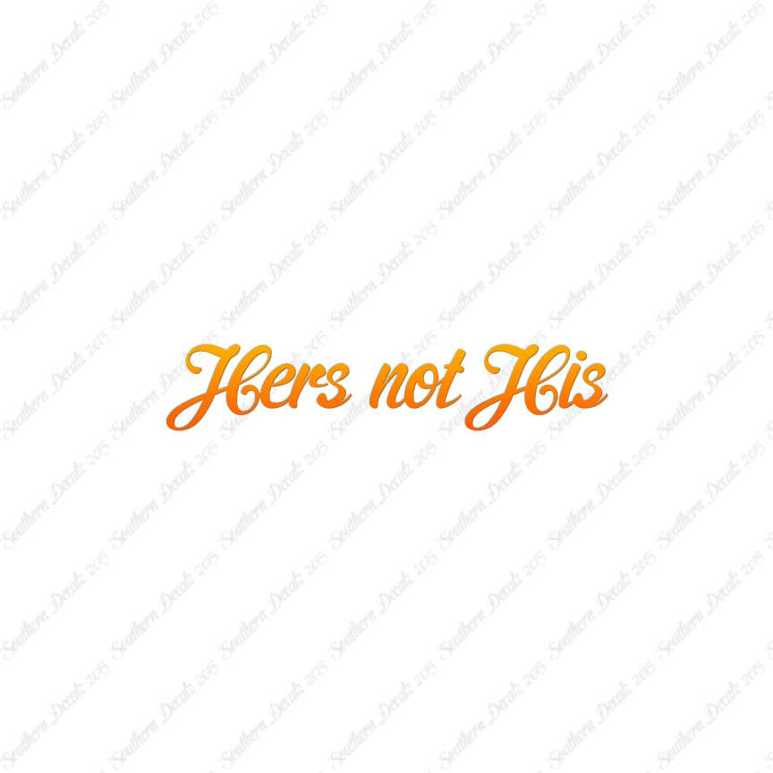 Hers Not His