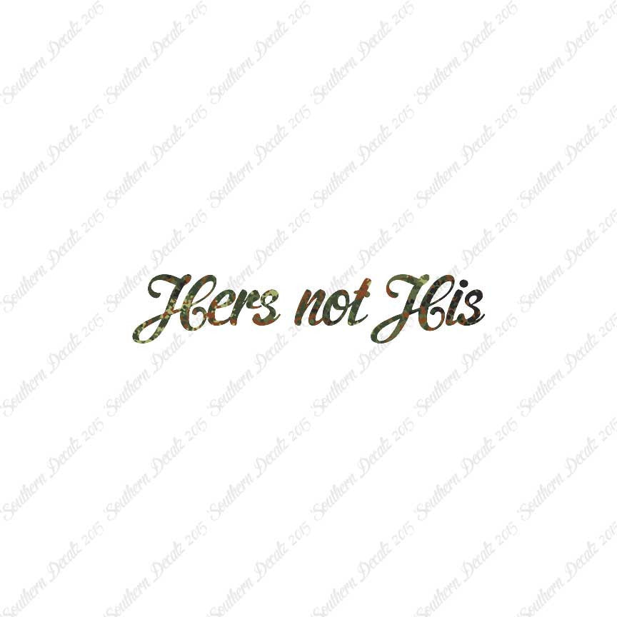 Hers Not His