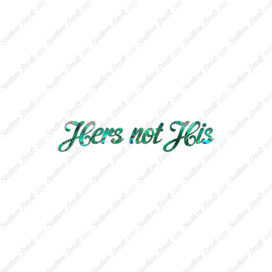 Hers Not His