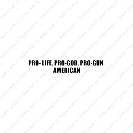 Pro Life Guns God