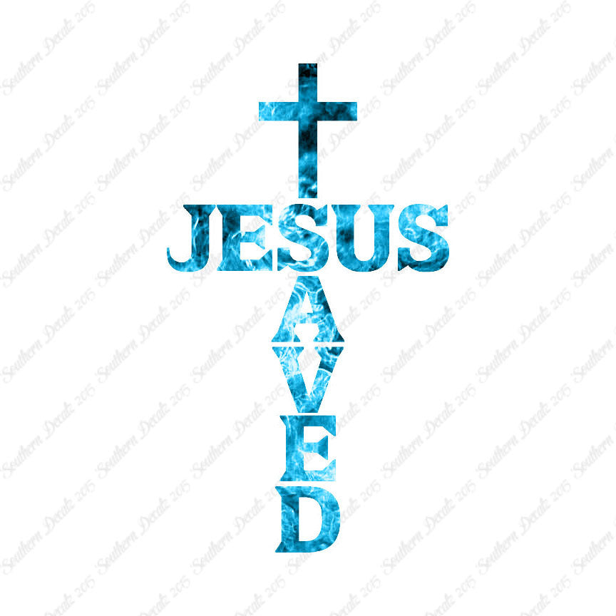 Jesus Saved Christian Cross