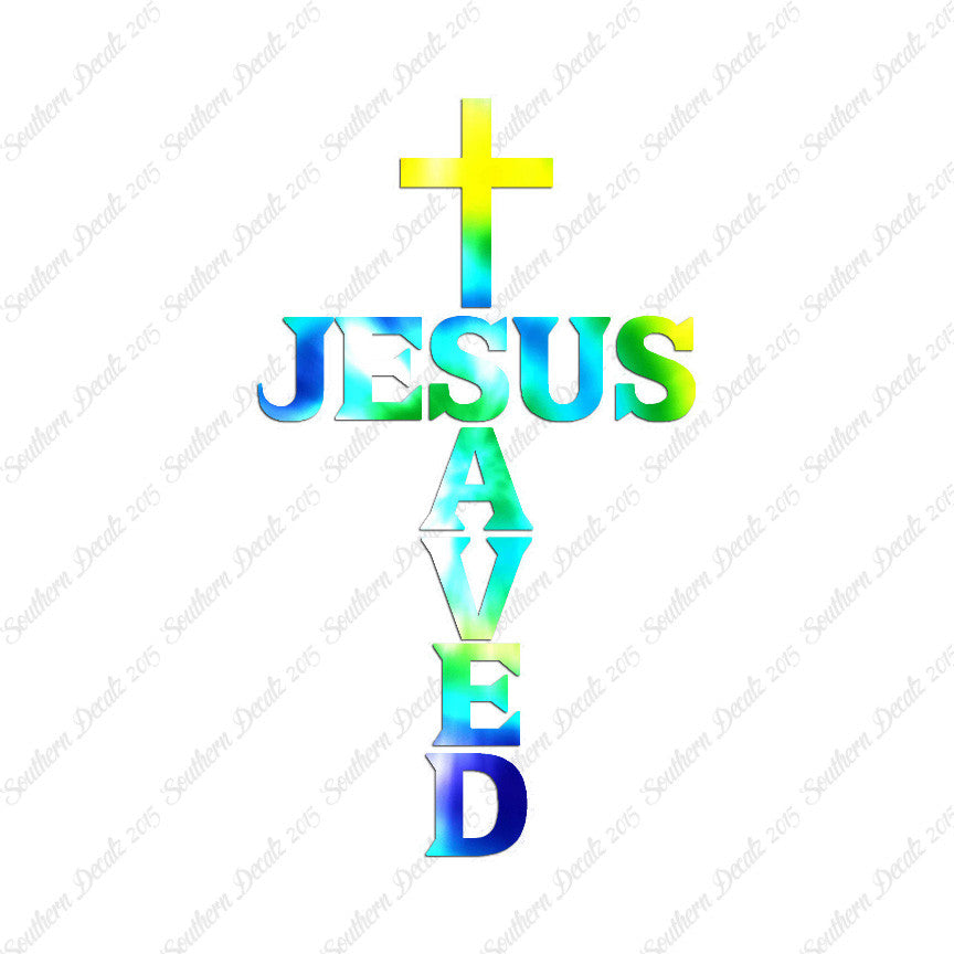 Jesus Saved Christian Cross