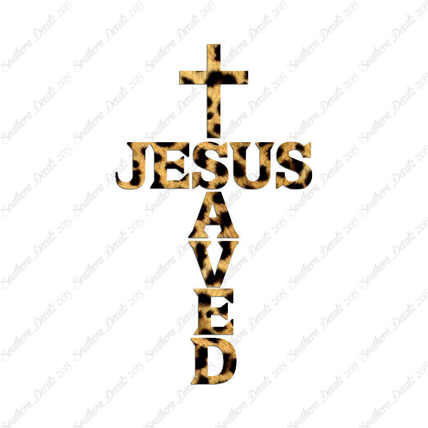 Jesus Saved Christian Cross