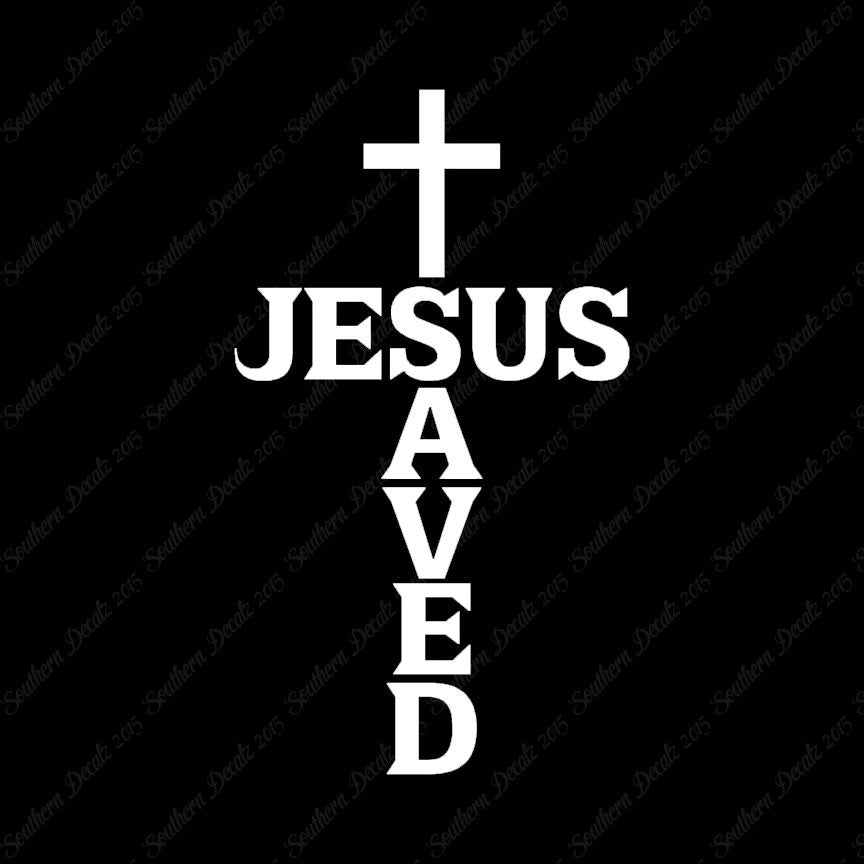 Jesus Saved Christian Cross