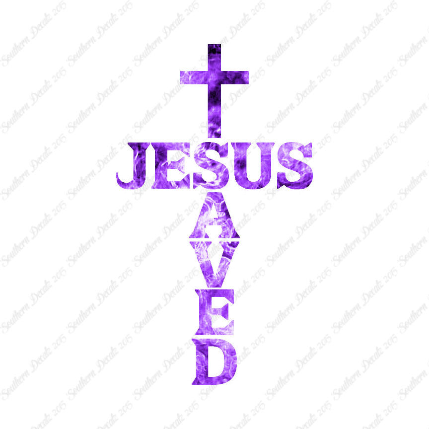 Jesus Saved Christian Cross