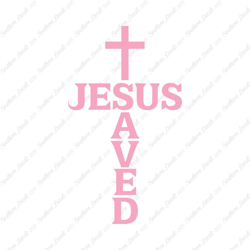 Jesus Saved Christian Cross