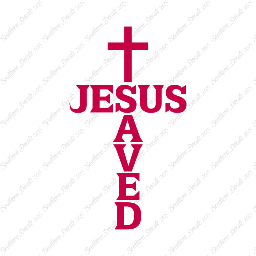 Jesus Saved Christian Cross