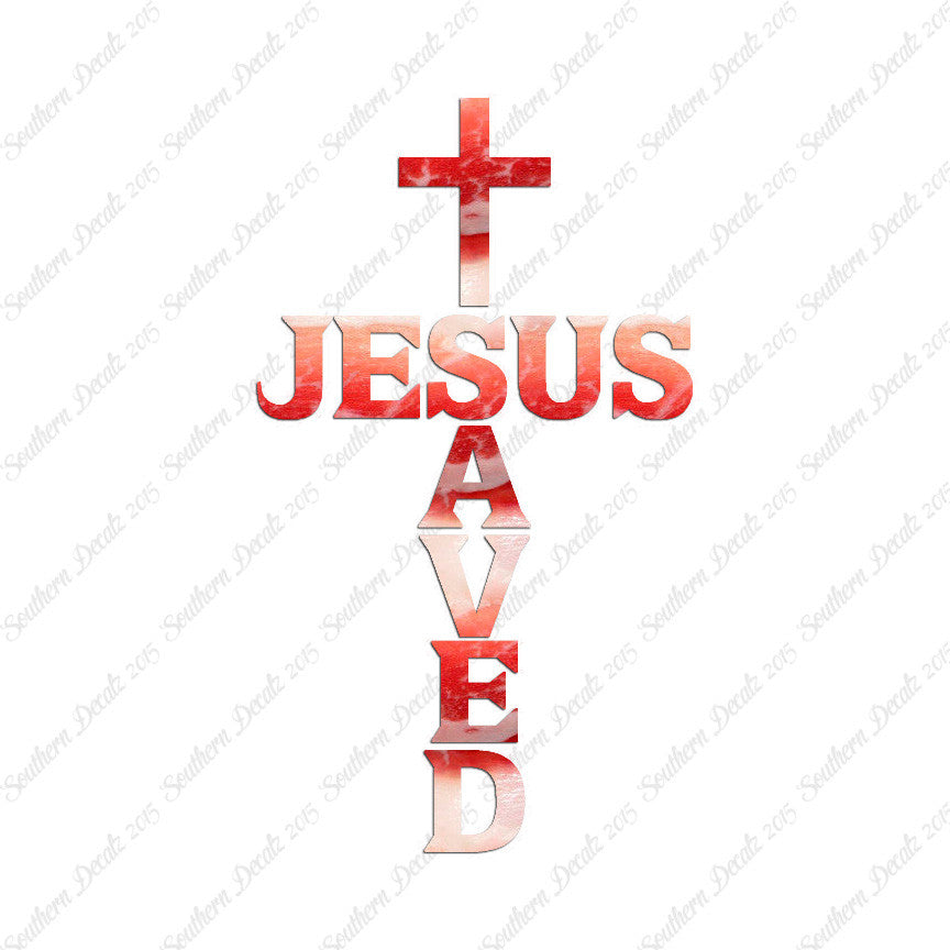 Jesus Saved Christian Cross