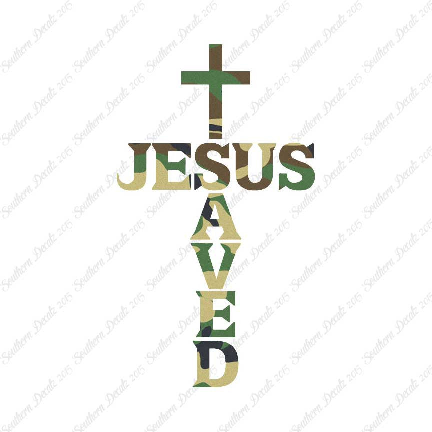 Jesus Saved Christian Cross