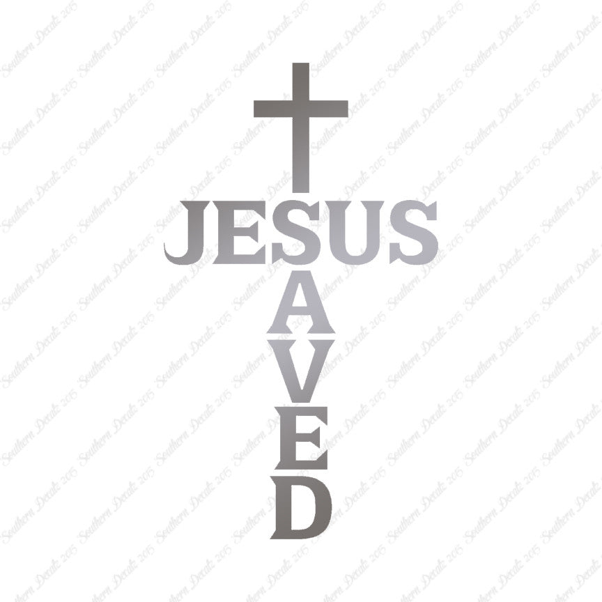 Jesus Saved Christian Cross