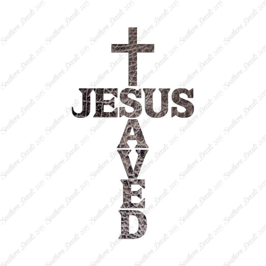 Jesus Saved Christian Cross