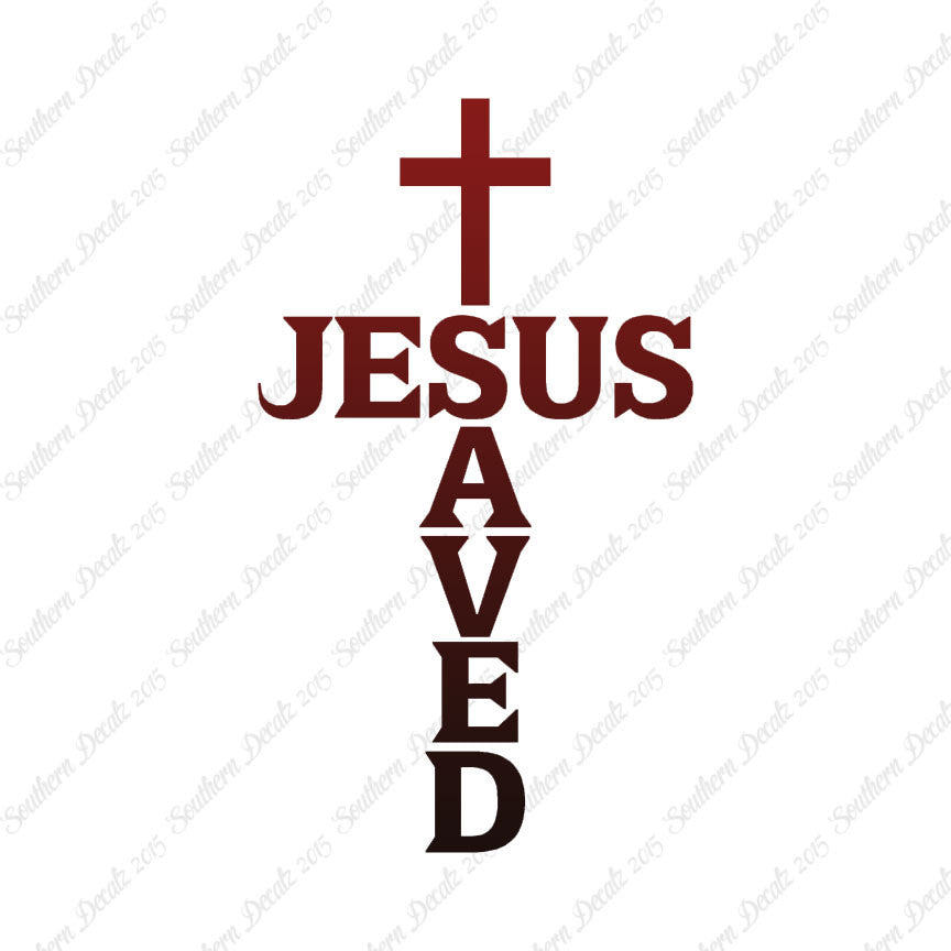 Jesus Saved Christian Cross