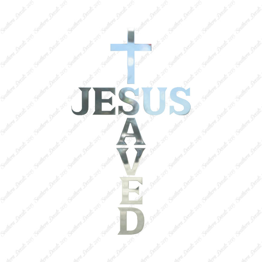 Jesus Saved Christian Cross