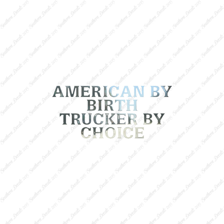 American Birth Choice Trucker