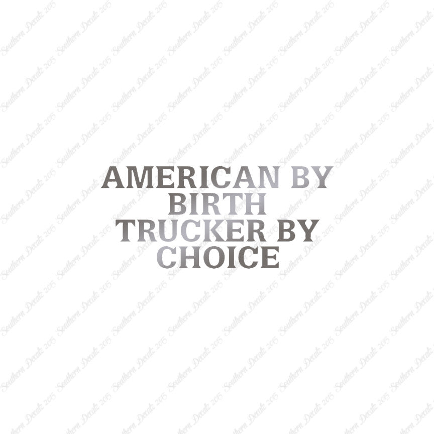 American Birth Choice Trucker