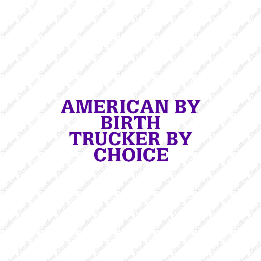 American Birth Choice Trucker