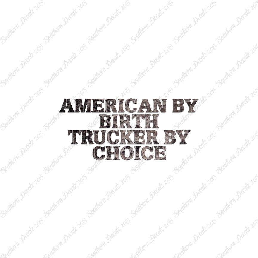 American Birth Choice Trucker