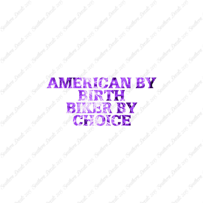 American Birth Choice Biker