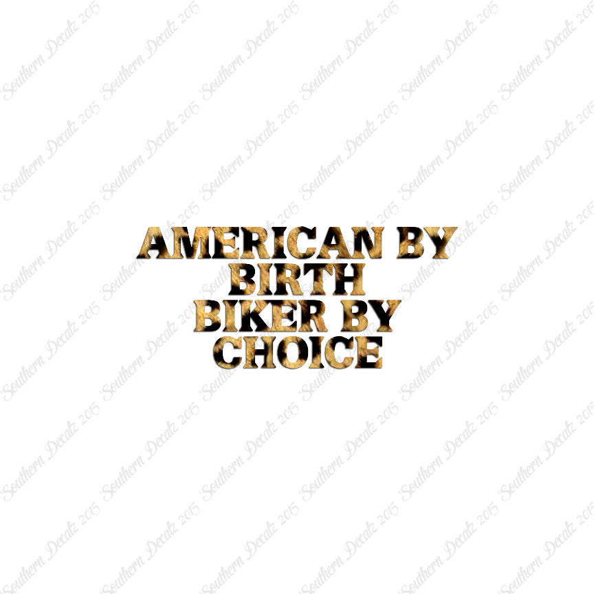 American Birth Choice Biker