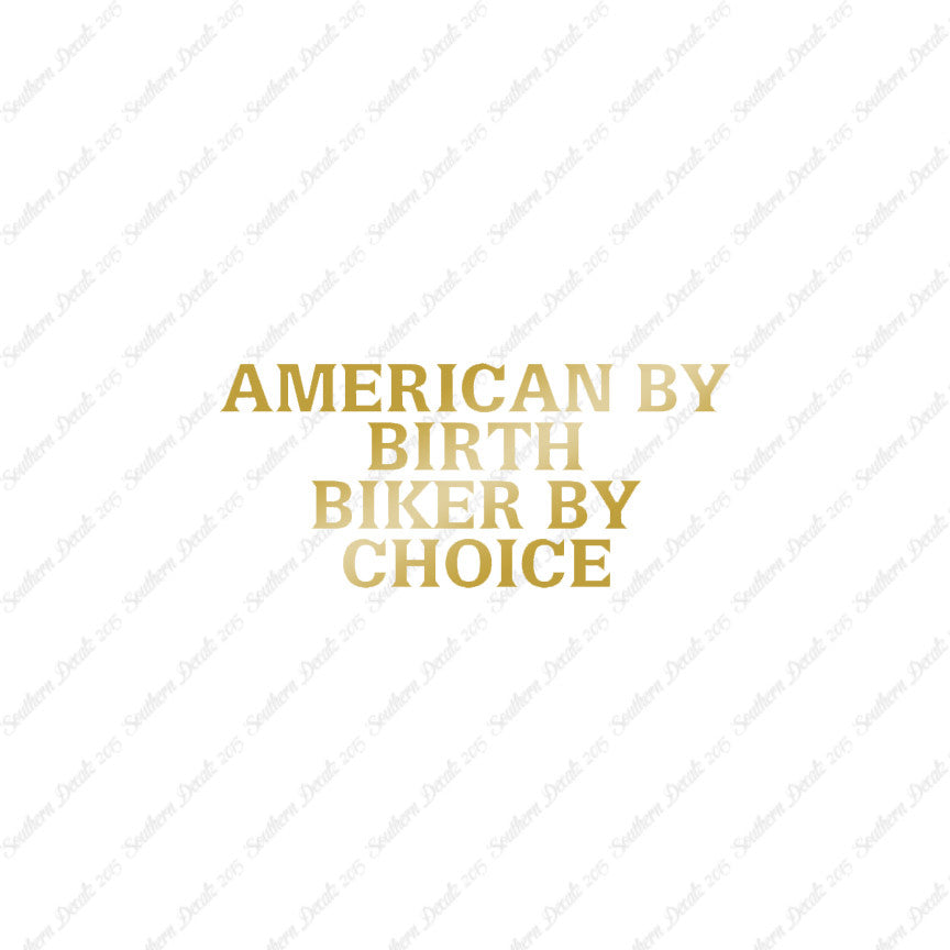 American Birth Choice Biker