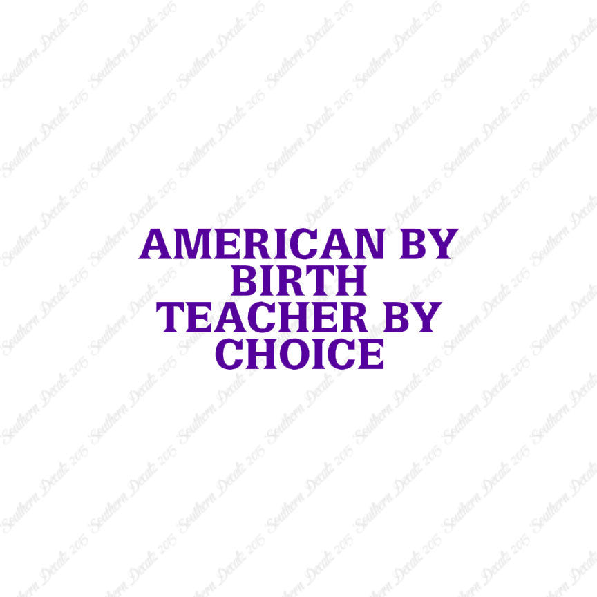 American Birth Choice Teacher