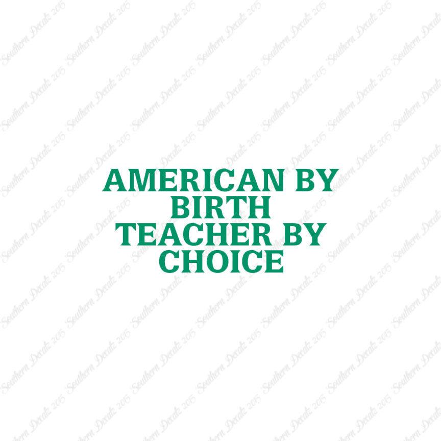 American Birth Choice Teacher