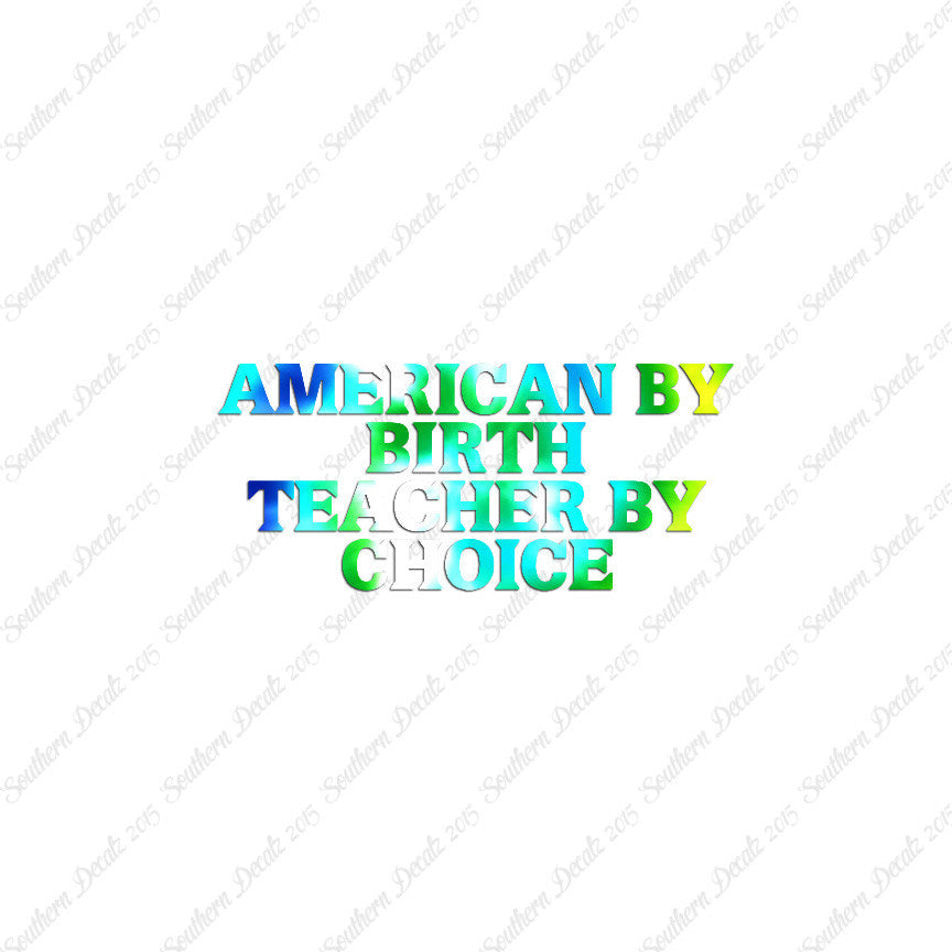 American Birth Choice Teacher