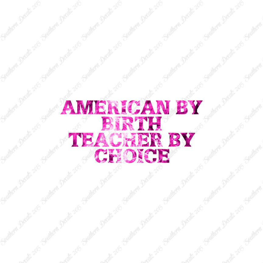 American Birth Choice Teacher