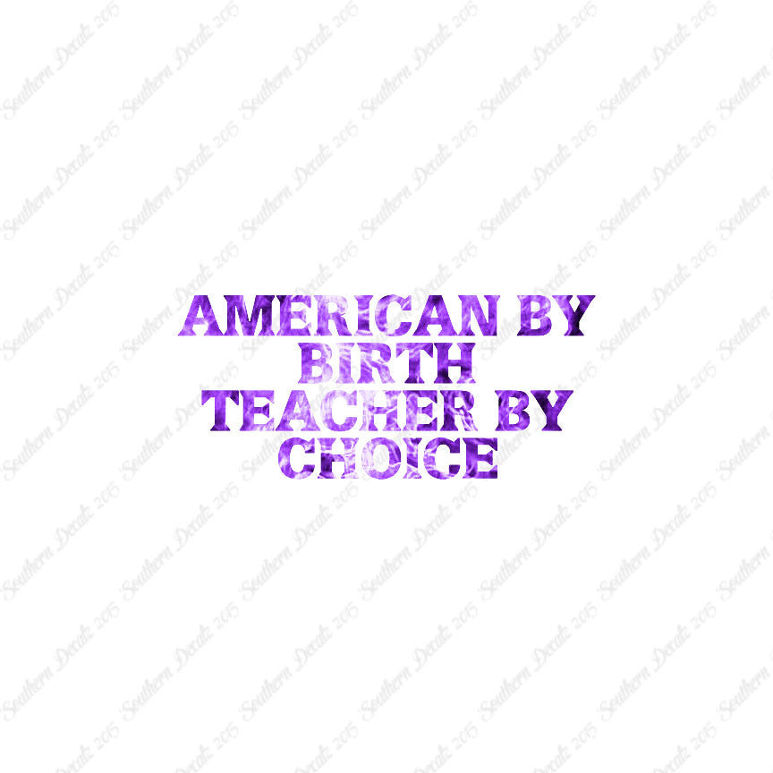 American Birth Choice Teacher