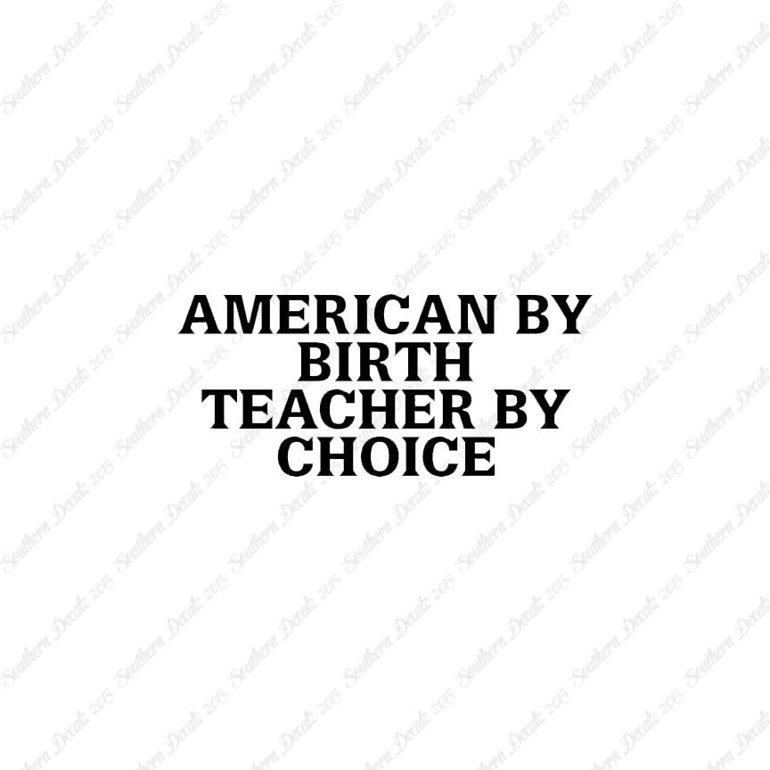 American Birth Choice Teacher