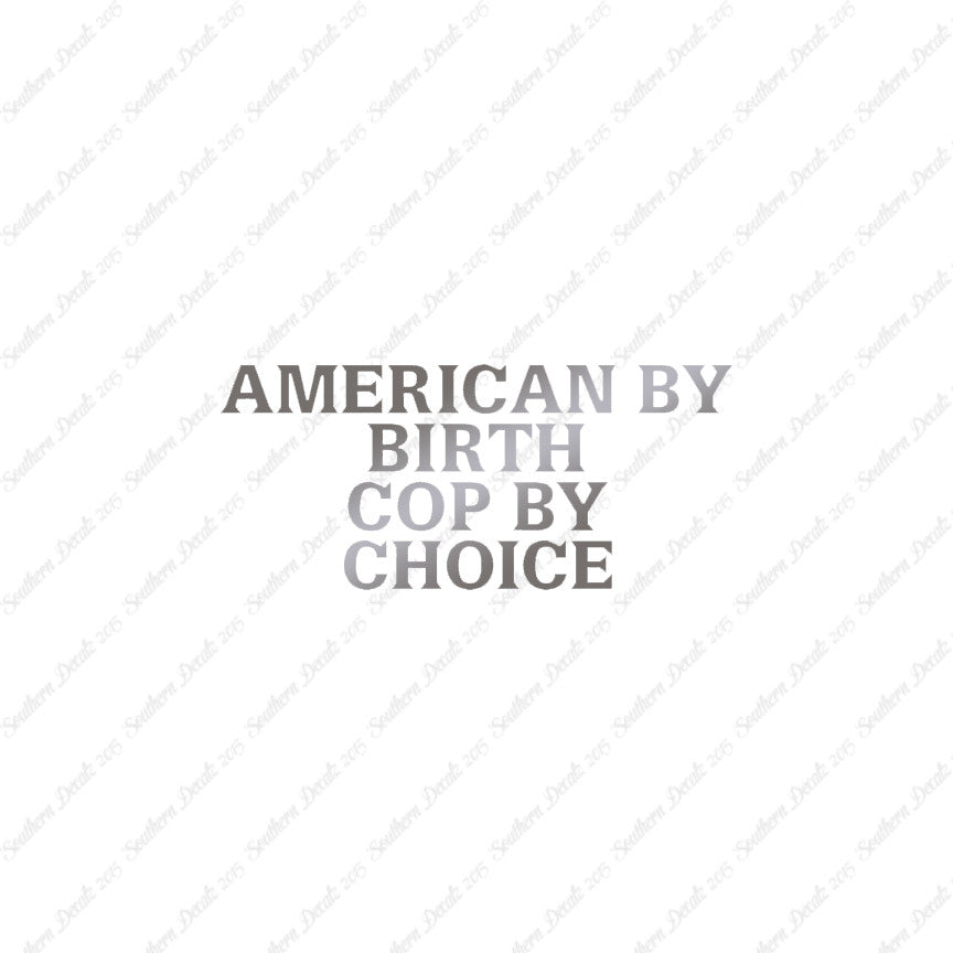 American Birth Choice Cop