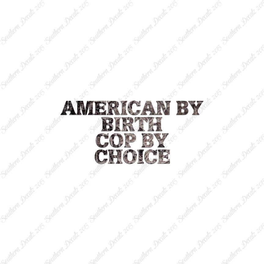 American Birth Choice Cop