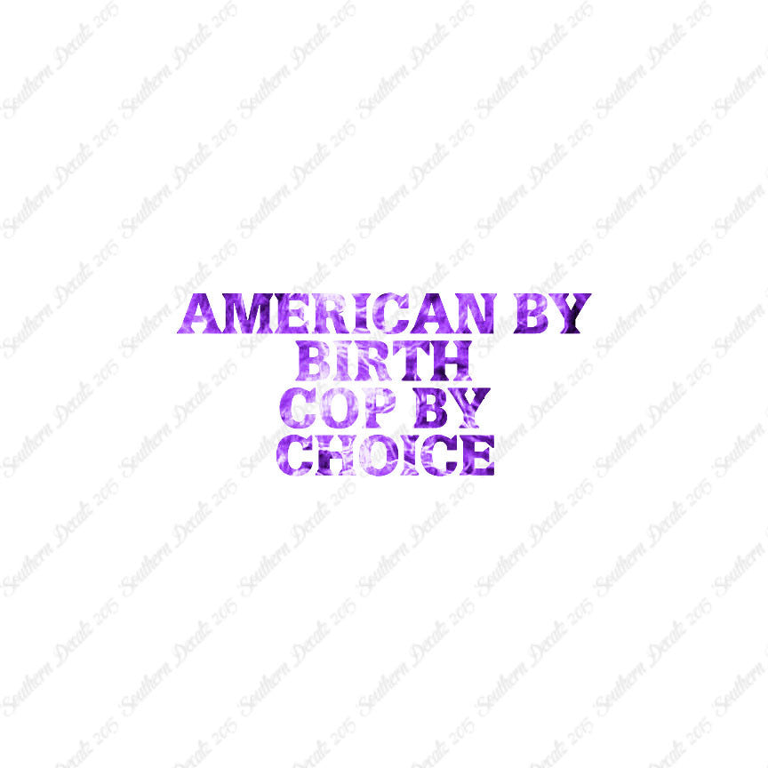American Birth Choice Cop