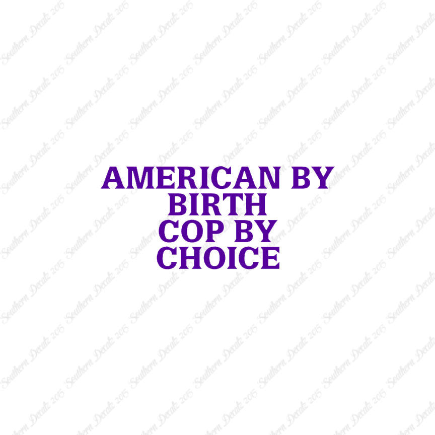 American Birth Choice Cop