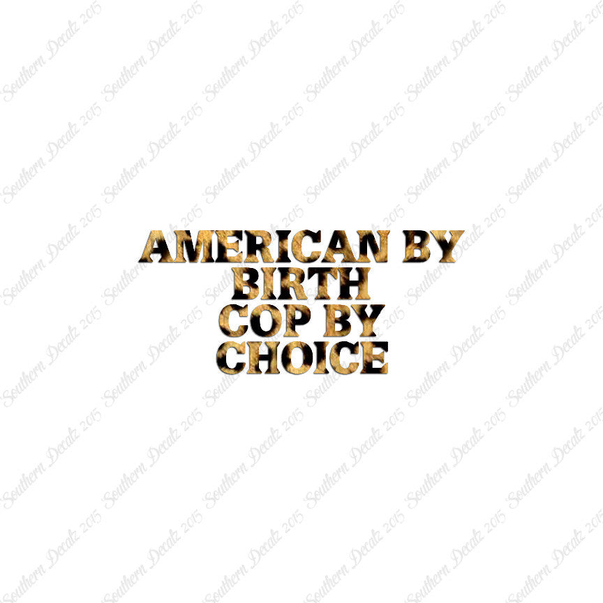 American Birth Choice Cop