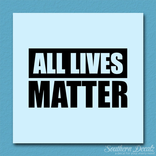 All Lives Matter