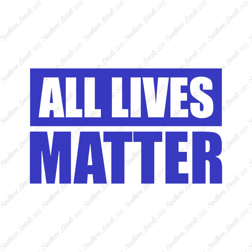 All Lives Matter
