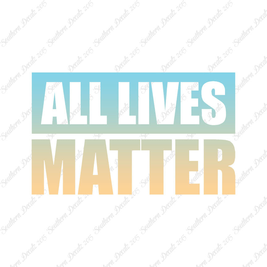 All Lives Matter