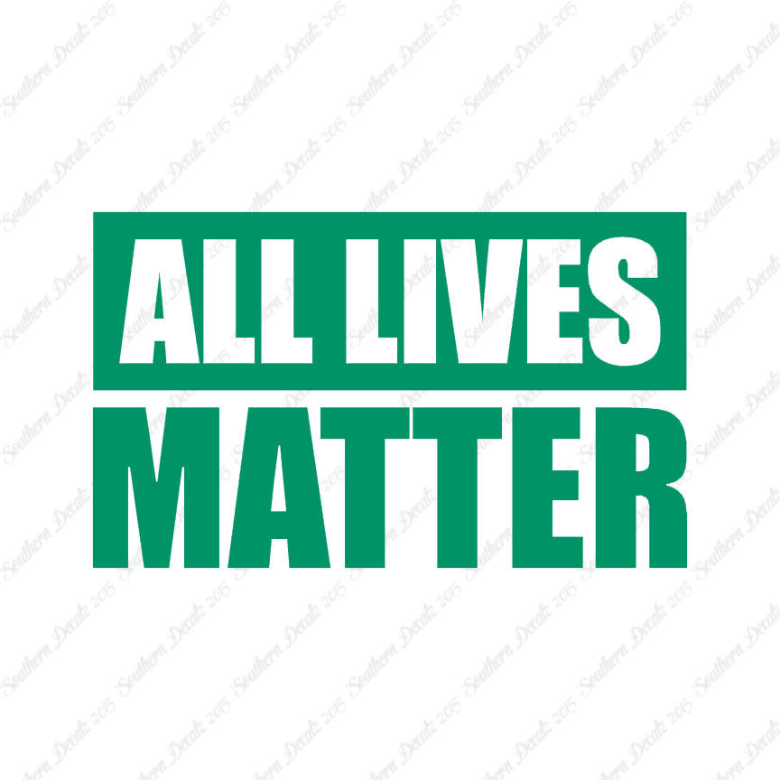 All Lives Matter