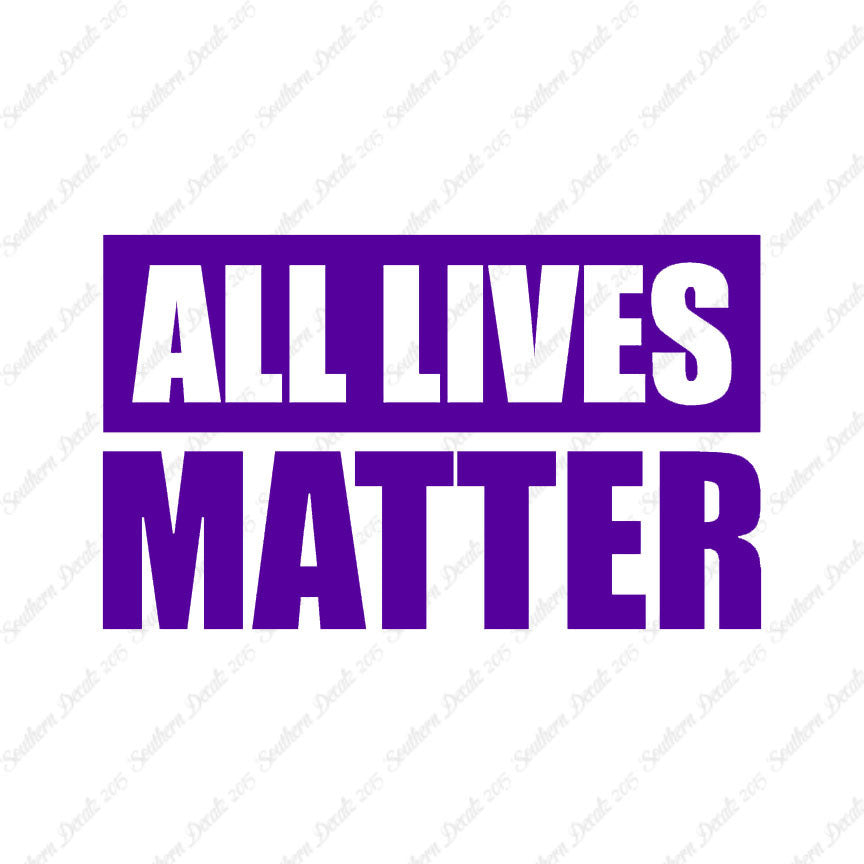 All Lives Matter