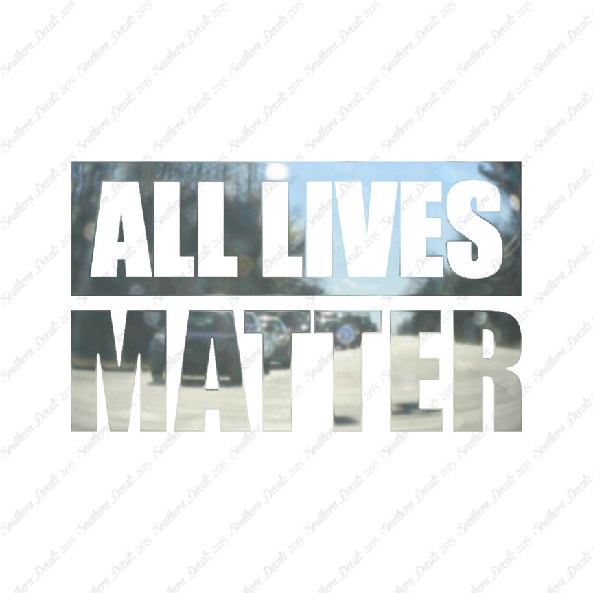 All Lives Matter