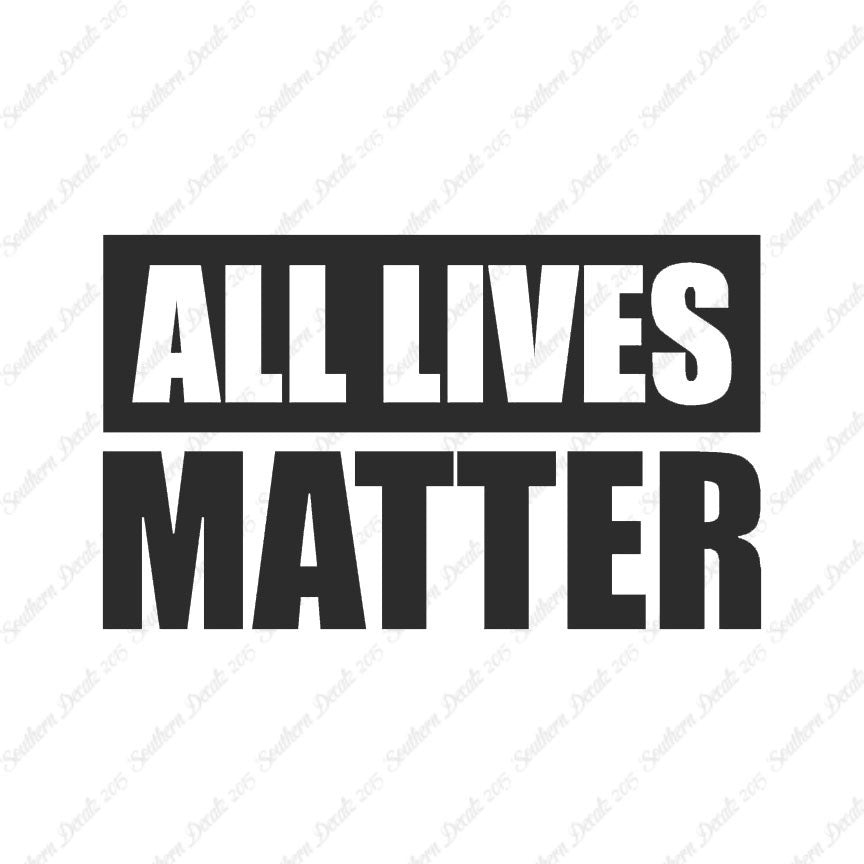 All Lives Matter