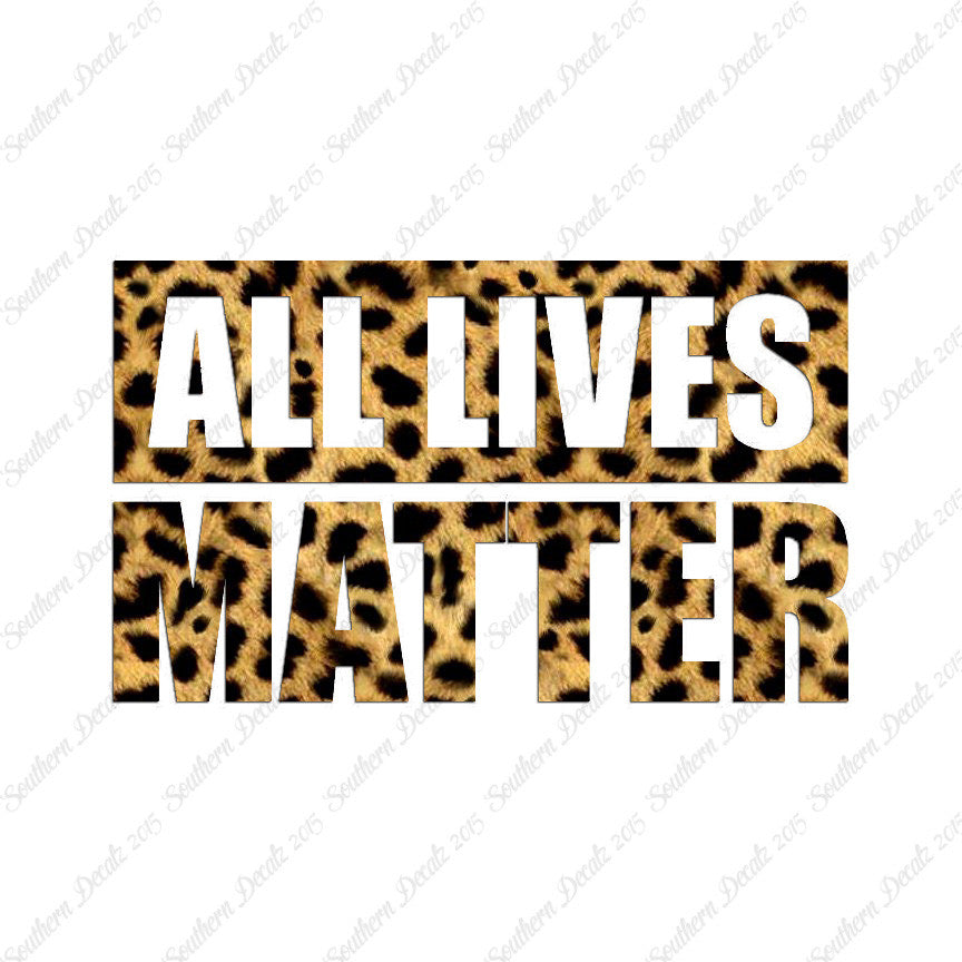 All Lives Matter