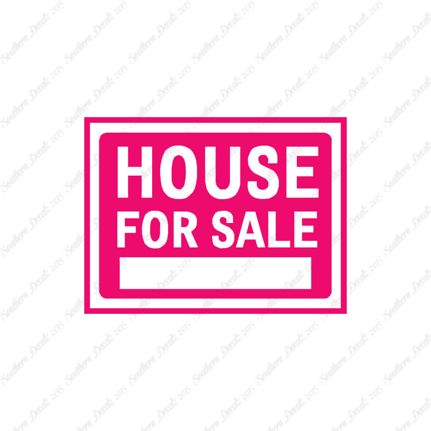 House For Sale Business Sign